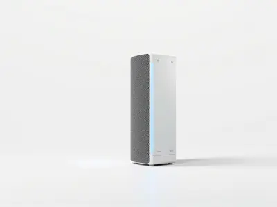 Oracle Vertical Voice Assistant Monolith Speaker with Minimal... Low-poly 3D model