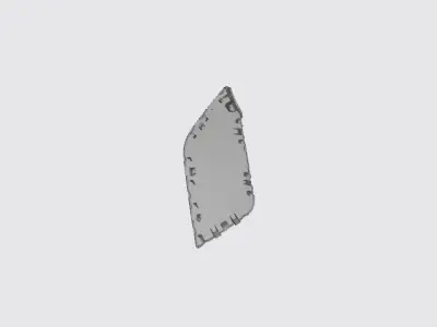 Nissan Xtrail 2020 Front Bumper Tow cover 3D print model