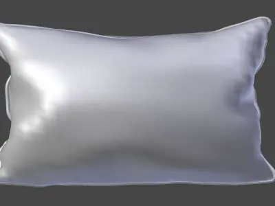 Voyage Cushion - Deers -Piped Pillow 3D model