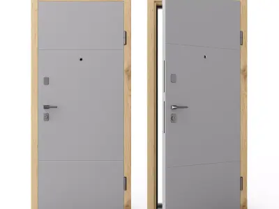 Modris Door 3D model