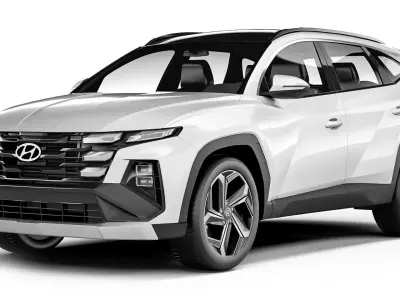 Hyundai Tucson 2024 3D model