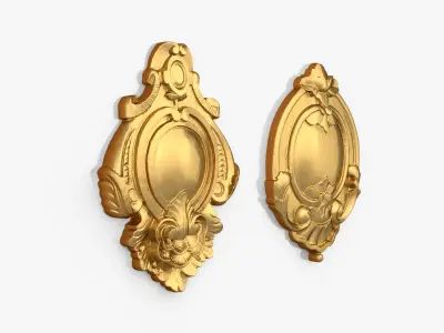 Classic decor ornament 284 3D model