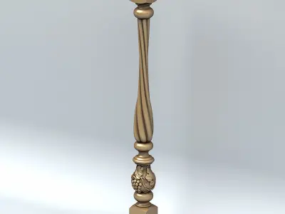 Baluster 005 3D model