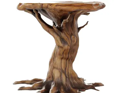 tree table 1 3D model