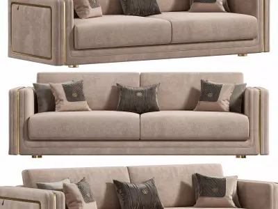 Perla Sofa by Elve Luxury 3D model