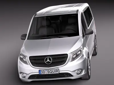 Mercedes-Benz Vito Tourer 2016 3D model