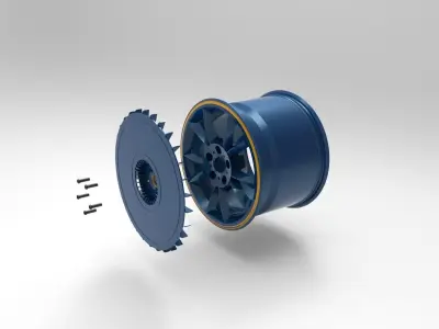 TurboFan rim Kit  3D model