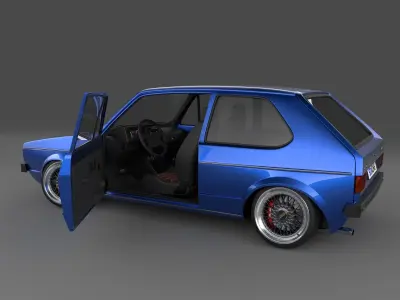 Volkswagen Golf Mk I 3D model
