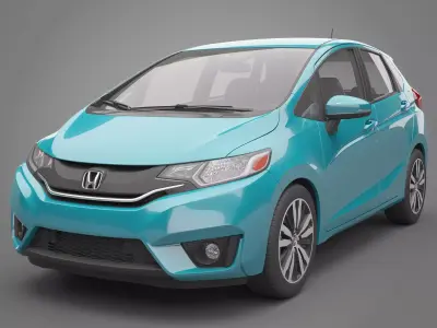 Honda Fit 3D model