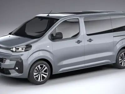 Citroen e-Spacetourer 2024 3D model