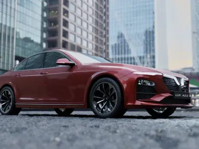 Vietnam Vinfast Lux A20 Sedan Car 3D model