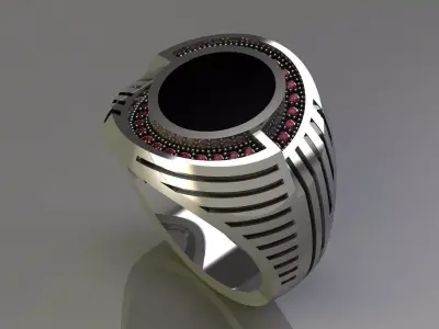 NEO MAN RING MODEL47 3D print model