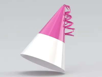 Party Hat Collection 3D model