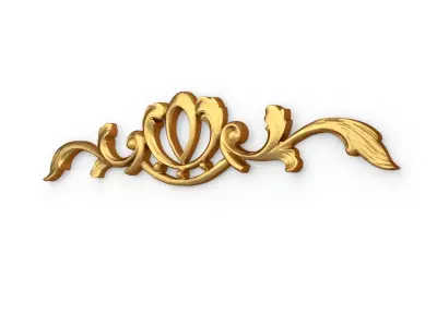 Classic decor ornament 327 3D model