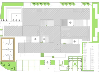 Cultural Educational Complex Design  3D model