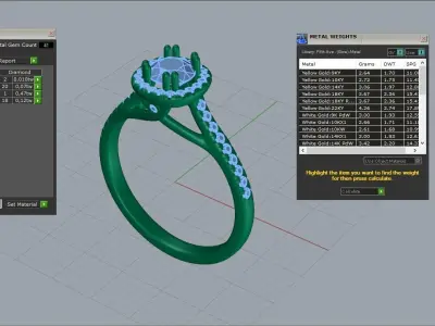 ring code  489 3D print model