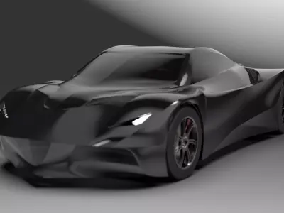Pagani X1 Final Design Concept by AF Design 3D model