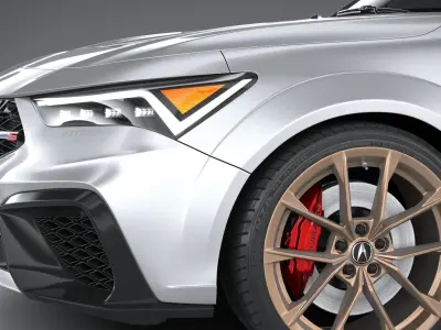 Acura Integra Type S 2024 3D model