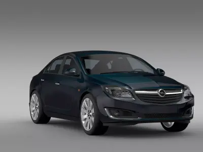 Opel Insignia ECOFlex 2015 3D model