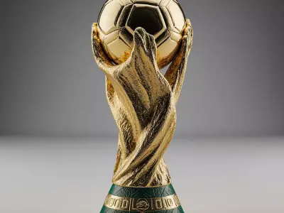 FIFA World Cup  Low-poly 3D model