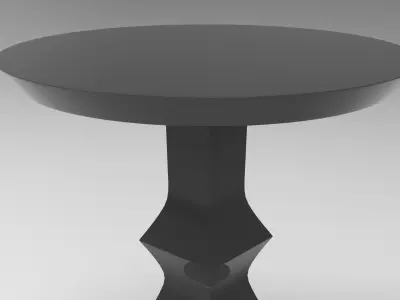 Gloe Side Table Low-poly 3D model