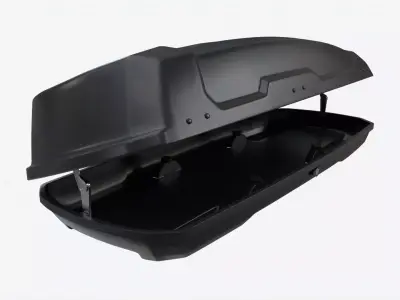 Car Cargo Roof Box Open 3D model