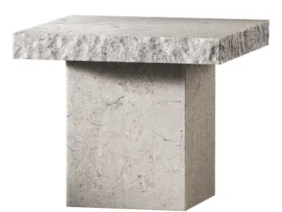 Orilla Coffee table Side table Engold rough rocky edge 3D model