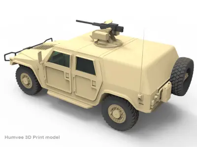 Humvee  3D print model