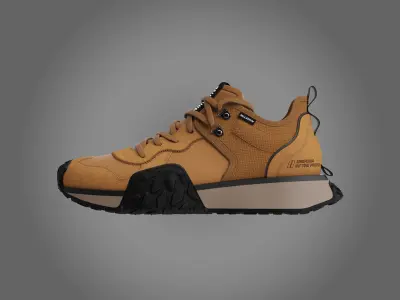 Digital Fashion Runner Shoe 3D model