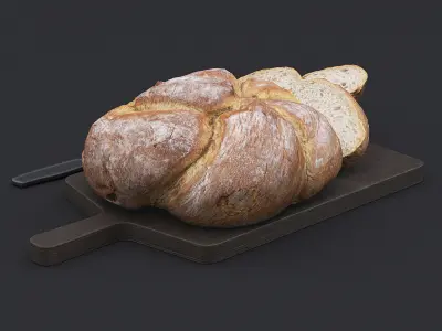 Bread Board II 3D model