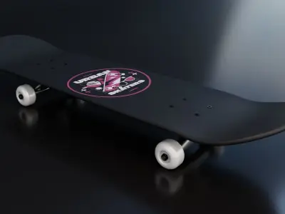 Skateboard Free 3D model purchase
