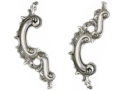 Classic carved 142 3D model