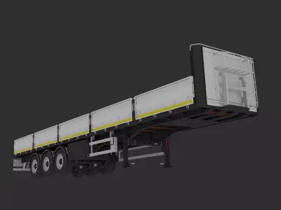 kassbohrer semi trailer 3D model