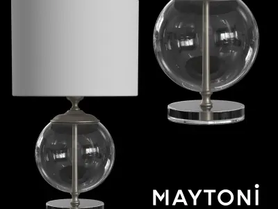 Table lamp Lowell Z533TL-01N Maytoni Modern Free 3D model