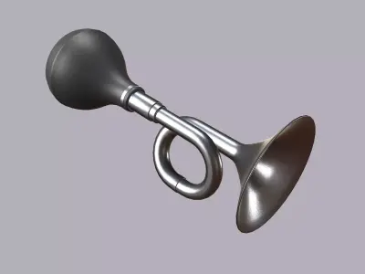 Air Horn Low-poly 3D model