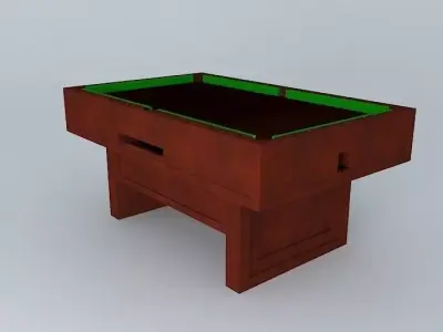 Pool Table Free 3D model order