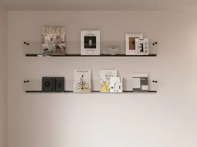 3D model of interior study 3D model 2