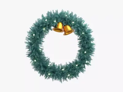 Christmas Wreath 3D model
