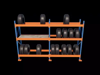 Tyre Racking  3D model