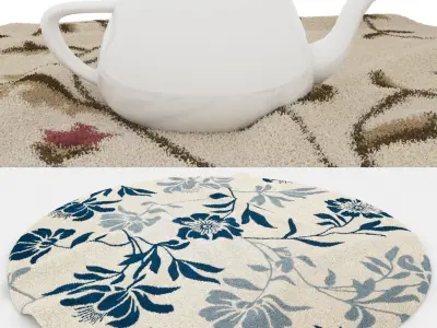 Rugs No 217 Low-poly 3D model