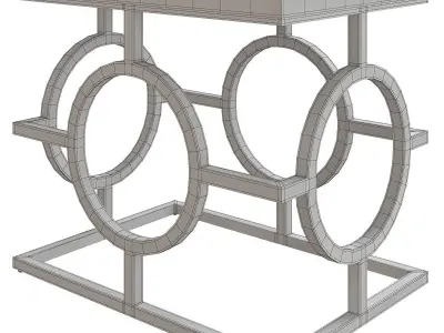 SIDE and Coffeetable collection 3d model Low-poly 3D model