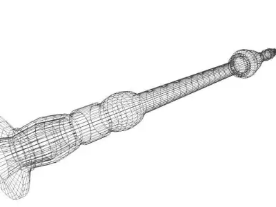 Musical Instrument Serunai 3D model