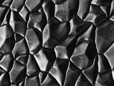 Circle Wall Art Panel by Rod Mireau 3D model