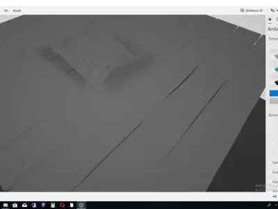 yucca bag of cheese on wooden table 3D model