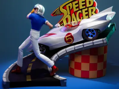 Speed Racer 3D print model