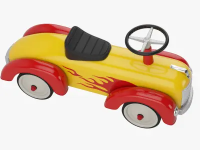 Riding toy car 3D model