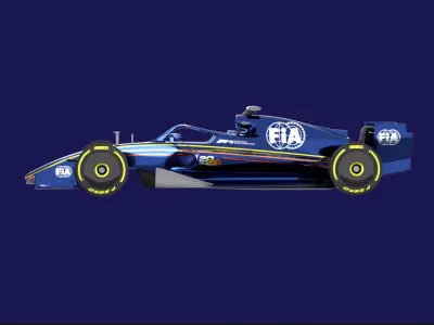 F1 2026 CONCEPT CAR 3D model by xianyichou