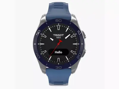 Tissot T-Touch Connect Sport Silver 3D model