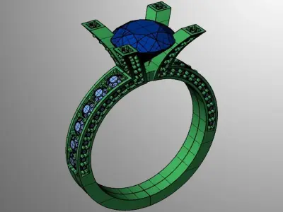 Ring bi 22 3D print model