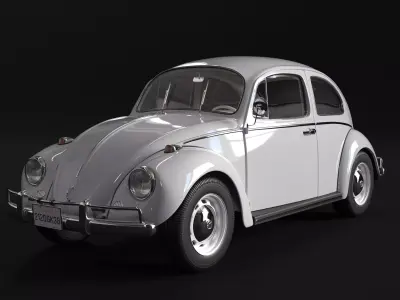 VW Classic Bettle 3D model